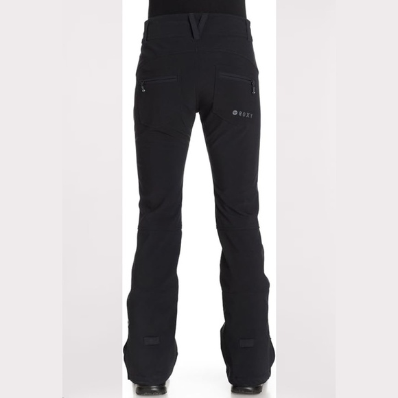 Roxy SNOW Juniors Creek Softshell Snow Pant - Anthracite - Picture 3 of 4